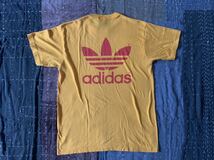 70s 80s adidas ウイングフット vintage Tシャツ トレフォイル USA製 アメリカ製 アディダス マスタード オレンジ 陸上 ビンテージ 1980_画像8