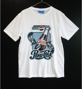 即決■★pepsi cola / ペプシコーラ★■Tシャツ:SIZE=L