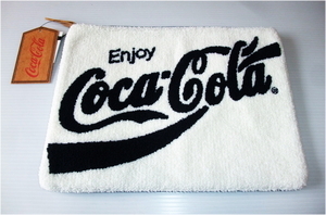 即決■★COCA-COLA コカ・コーラ★■さがら刺繍 クラッチバッグ