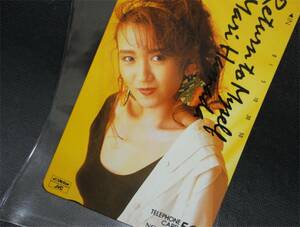 ■浜田麻里 テレホンカード 非売品 Return To Myself Victor JVC テレカ 50度数