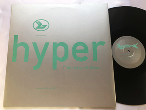 UK PROMO ONLY 12″シングル 45RPM★BJORK / HYPERBALLAD (Towa Tei Mix / Howie B. Mixes）