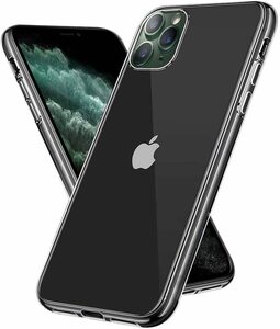 【Amazon限定ブランド】iPhone 11 Pro Max クリアケース - スマホケース「ストラップホール/耐衝撃/擦り傷防止/滑り止め」 6.5インチ Arae