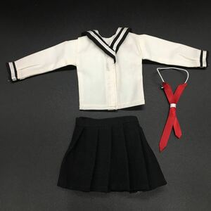 A50 1/6 size school uniform uniform 3 point set woman figure for 1/6 element body correspondence A50