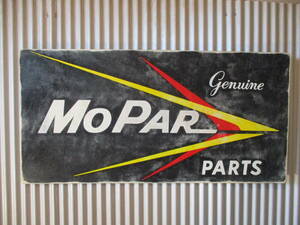 ビンテージ木製看板　検）MOPARアドバタイジングガレージカスタムPLYMOUTHFORDBUICKGMCマスタングアメ車USA50s60s70s