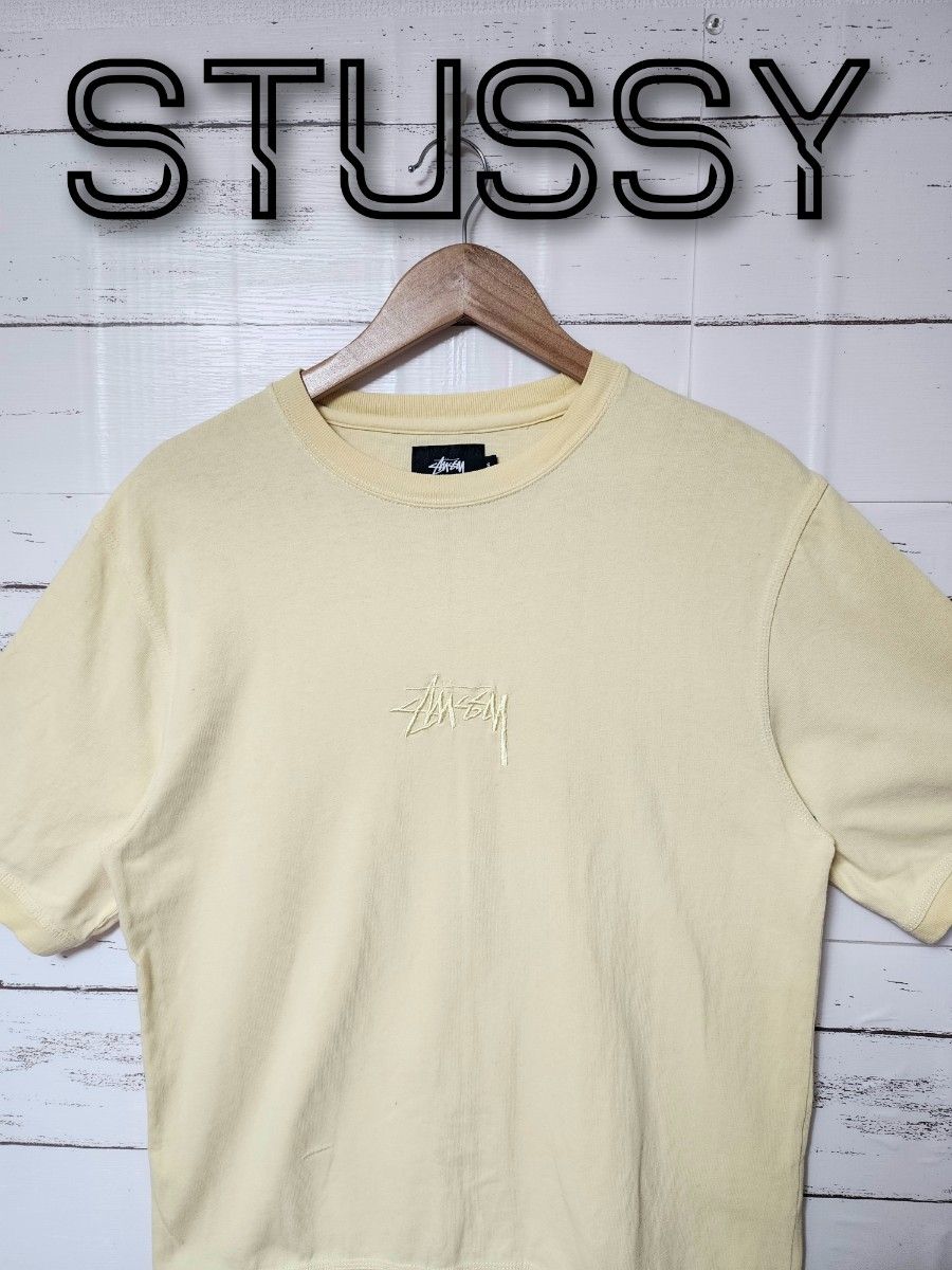 stussy ステューシー 半袖 Tシャツ ワンポイントロゴ シンプルロゴ