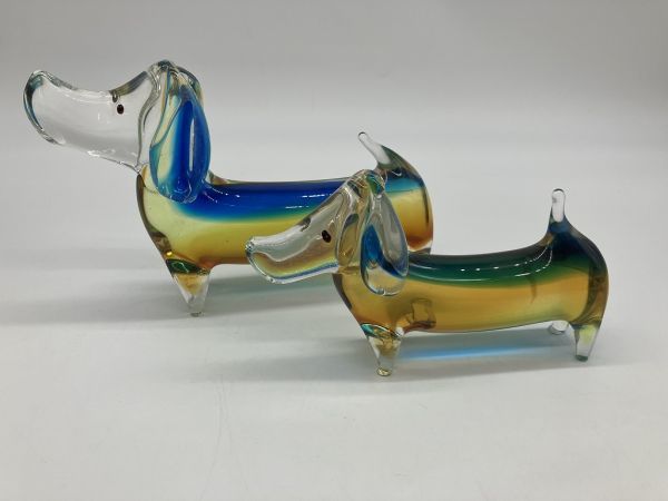 ヤフオク! -「ダックスフンド」(ガラス) (工芸品)の落札相場・落札価格