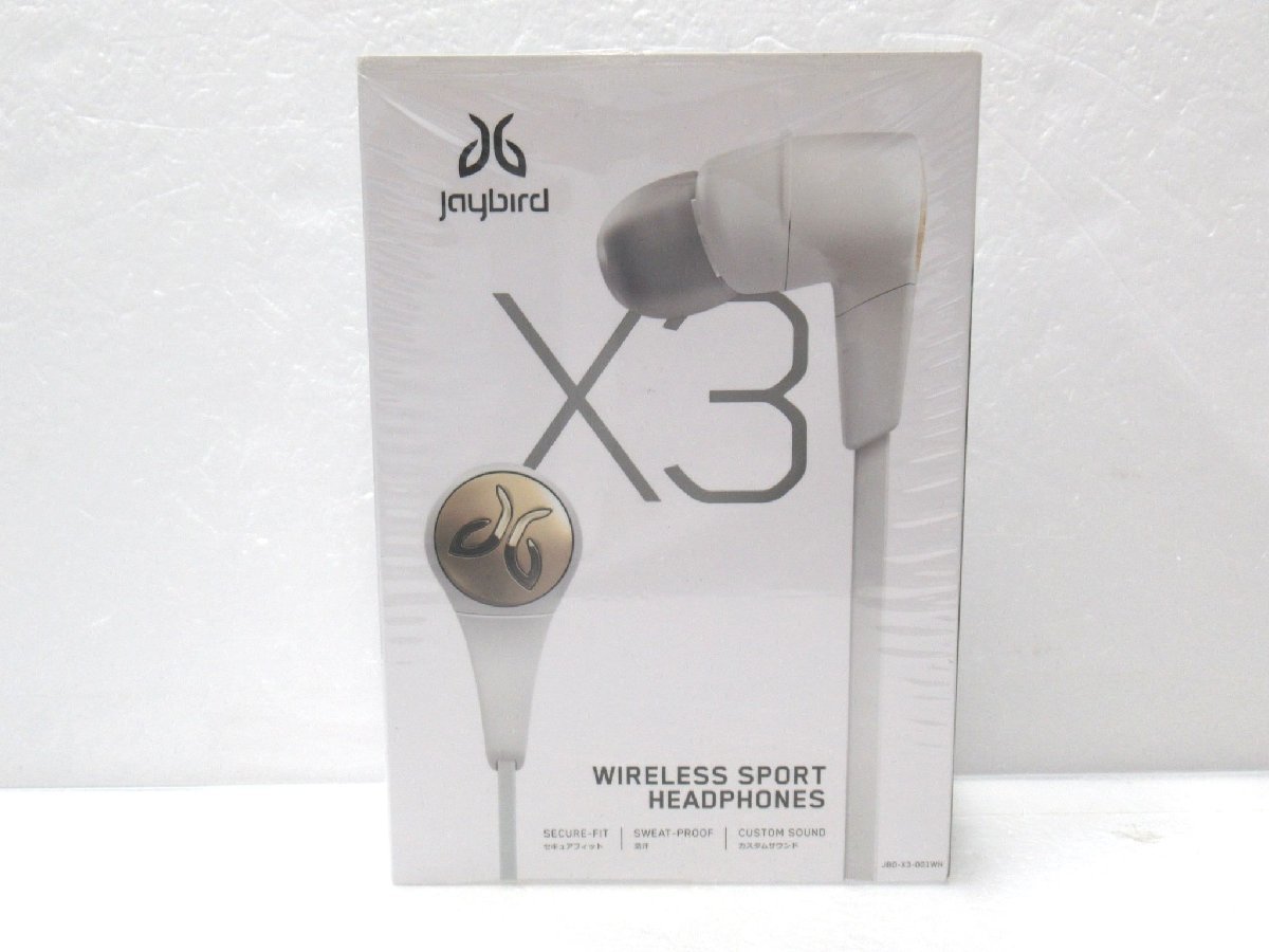 品】Jaybird ジェイバード X3 ワイヤレスイヤホン Bluetooth/防水・防汗対応 連 ジェイバード スポーツ X3 ワイヤレスイヤフォン セキュアフィット 耐水