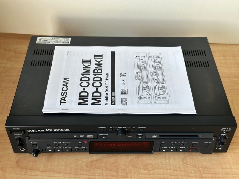 ヤフオク! -「tascam md-cd1mk3」の落札相場・落札価格