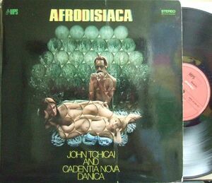 ３枚で送料無料【独MPS】John Tchicai And Cadentia Nova Danica/Afrodisiaca