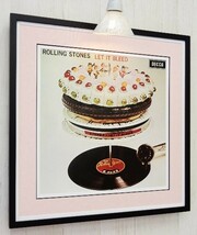 ローリング・ストーンズ/1969 アルバムアート/LP レコジャケ ポスター 額装/Let It Bleed/Rolling Stones/レット・イット・ブリード/Art_画像5