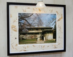 フランク・ロイド・ライト/F.W.Thomas House/Frank Lloyd Wright/和紙 アート/有機的建築/WASHI Art/プレイリースタイル/帝国ホテル