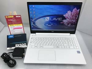 ▼新品SSDで快適動作！2019年モデル フルHD 第8世代i3◆NEC LAVIE NS300/N i3 8145U MEM8GB SSD480GB Windows10 オフィスソフト付