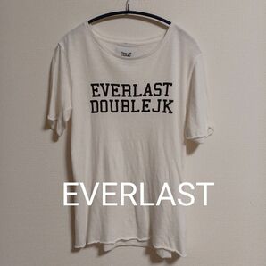 【即日発送】EVERLAST 切りっぱなし プリントTシャツ