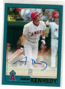 【MLB】18 Topps Archives『Adam Kennedy』Auto(直筆サイン)