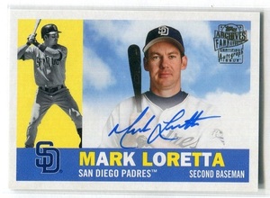 【MLB】21 Topps Archives『Mark Loretta』Auto(直筆サイン)