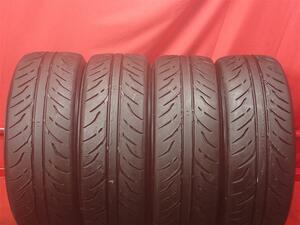 中古タイヤ 190/600R15 4本セット ダンロップ ディレッツァ V01 DUNLOP DIREZZA V01 8分山 スイフト ロードスター レビン トレノ