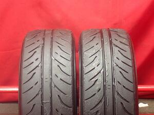 中古タイヤ 190/600R15 2本セット ダンロップ ディレッツァ V01 DUNLOP DIREZZA V01 7.5分山 スイフト ロードスター レビン トレノ