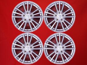 【 激安 中古 4本セット 】 スズキ スイフトスポーツ ZC32S 純正 アルミホイール 17inch 6.5J インセット+50 PCD114.3 5穴 ハブ径Φ60 cc17