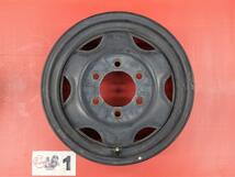 【 激安 中古 4本セット 】 日産 純正 40300-41G00 スチールホイール 鉄ホイール 15inch 6JJ インセット+30 PCD139.7 6穴 ハブ径Φ100 cc15_画像4