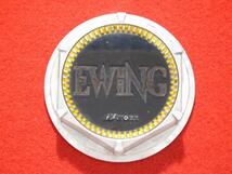 1枚 EWING 社外 中古 ホイール センターキャップ センターカバー エンブレム オーナメント_画像1