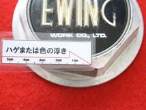 1枚 EWING 社外 中古 ホイール センターキャップ センターカバー エンブレム オーナメント_画像9