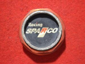 1枚 Racing SPARCO 社外 中古 ホイール センターキャップ センターカバー エンブレム オーナメント cap