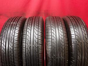 中古タイヤ 155/70R12 73S 4本セット ヨコハマ DNA エコス ES300 8分山★n12 ライフ ヴィヴィオ プレオ