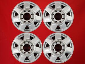 【 激安 中古 4本セット 】 キャデラック 純正 アルミホイール 17inch 8J インセット+76 PCD165 8穴 ハブ径Φ117くらい 9593485 cc17