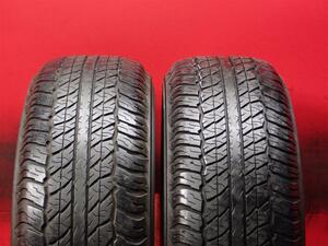 タイヤ2本 《 ダンロップ 》 グラントレック AT20 [ 265/65R17 112S ] 9分山★ サーフ プラド パジェロ n17