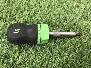 【中古品】Snap-on ラチェットドライバー SGDMRC11AG　IT3JUDHTFP5K