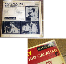 EP/ Elvis Presley - Kid Galahad/60s,King Of The Whole Wide World,Home Is Where The Heart Is,RCA - RCX-7106,45rpm,イギリス盤,1963年_画像3