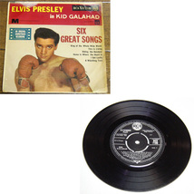 EP/ Elvis Presley - Kid Galahad/60s,King Of The Whole Wide World,Home Is Where The Heart Is,RCA - RCX-7106,45rpm,イギリス盤,1963年_画像1