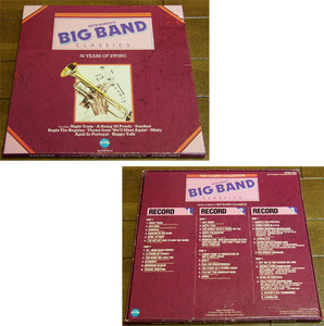 JACK DORSEY'S BIG BAND CLASSICS 3枚組 BOX LP/ NIGHT TRAIN,STARDUST,TUXEDO JUNCTION,SWING,HOT TODDY,HAPPY TALK,イギリス盤,TELSTAR