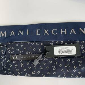 Armani Exchange(アルマーニエクスチェンジ) ダークネイビーネクタイ 新品　未使用　タグ付き