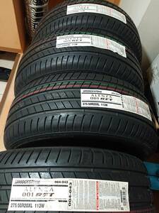 未使用 2019年USA製造 ブリヂストン アレンザ001　275/50R20　ランフラット ☆（スター）マーク