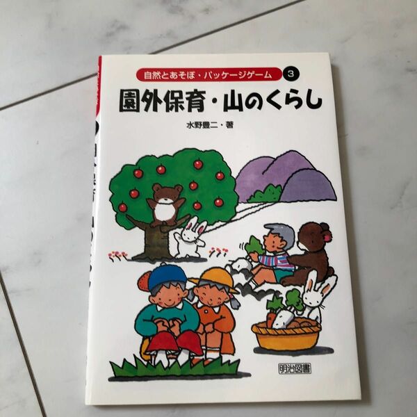 園外保育・山のくらし （自然とあそぼ・パッケージゲーム　３） 水野豊二／著