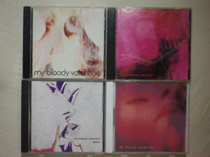 『My Bloody Valentine CD4枚セット』(Isn’t Anything,Loveless,Glider,Tremolo,シューゲイザー,90's,UKロック)