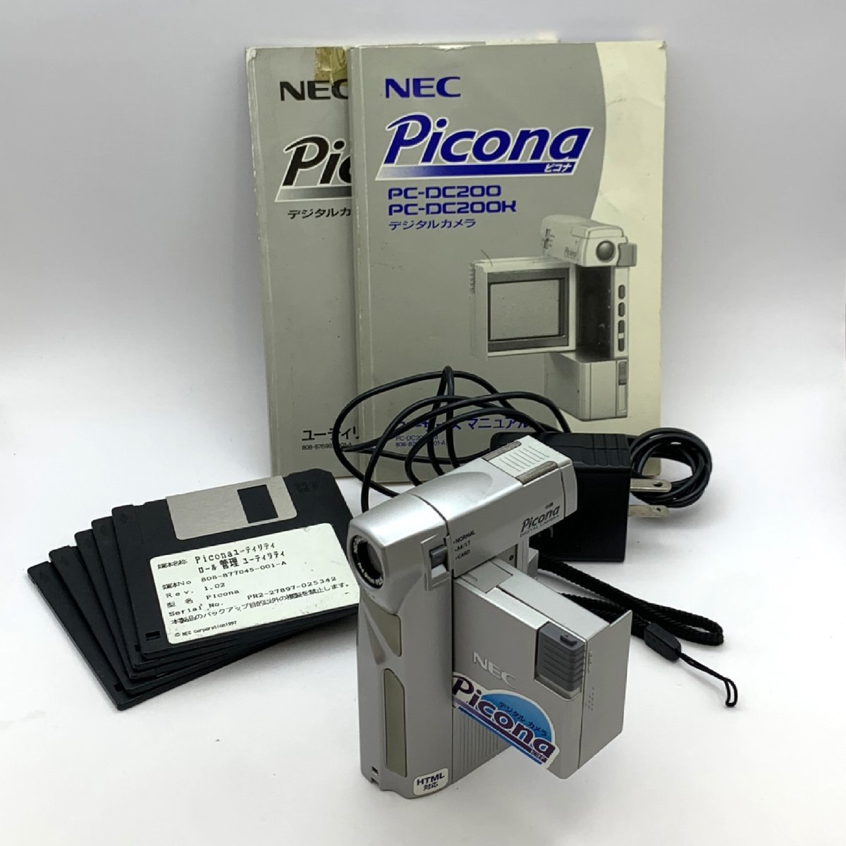 売り切れ必至! 希少動作品 NEC Picona デジタルカメラ PC-DC200K