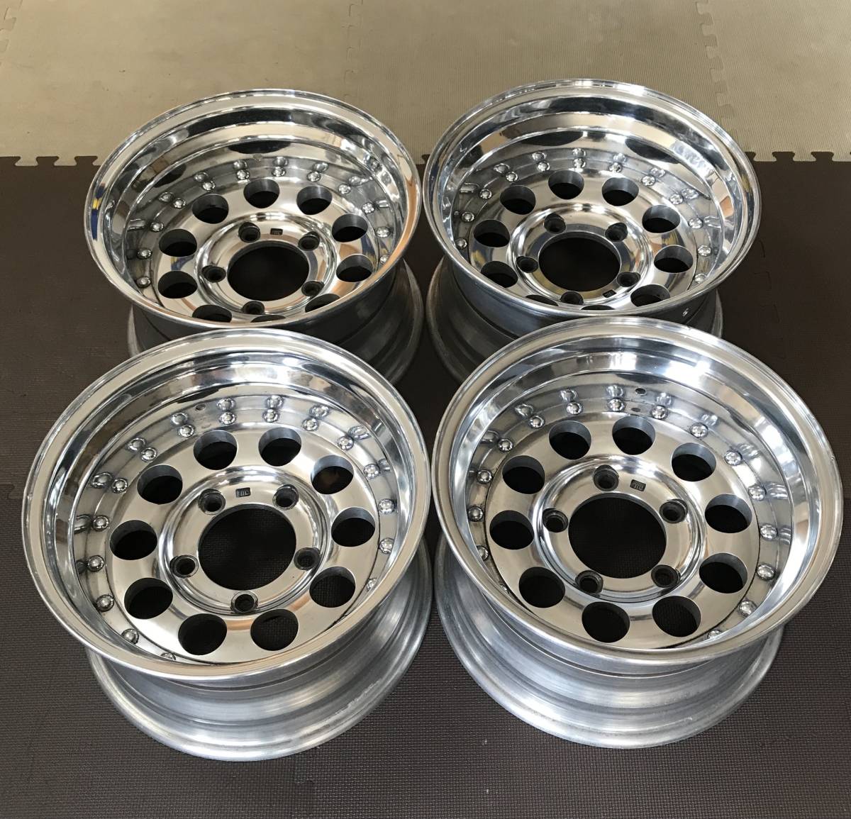 ジムニーシエラ/205/70R15☆139.7/5H/+10☆メッキホイール-