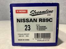 1.3 1円〜 1/43 Qモデル ストリームライン 日産 R89C #23 Q-MODEL StreamLine NISSAN レーシングカー ダイキャスト QMC-001_画像2