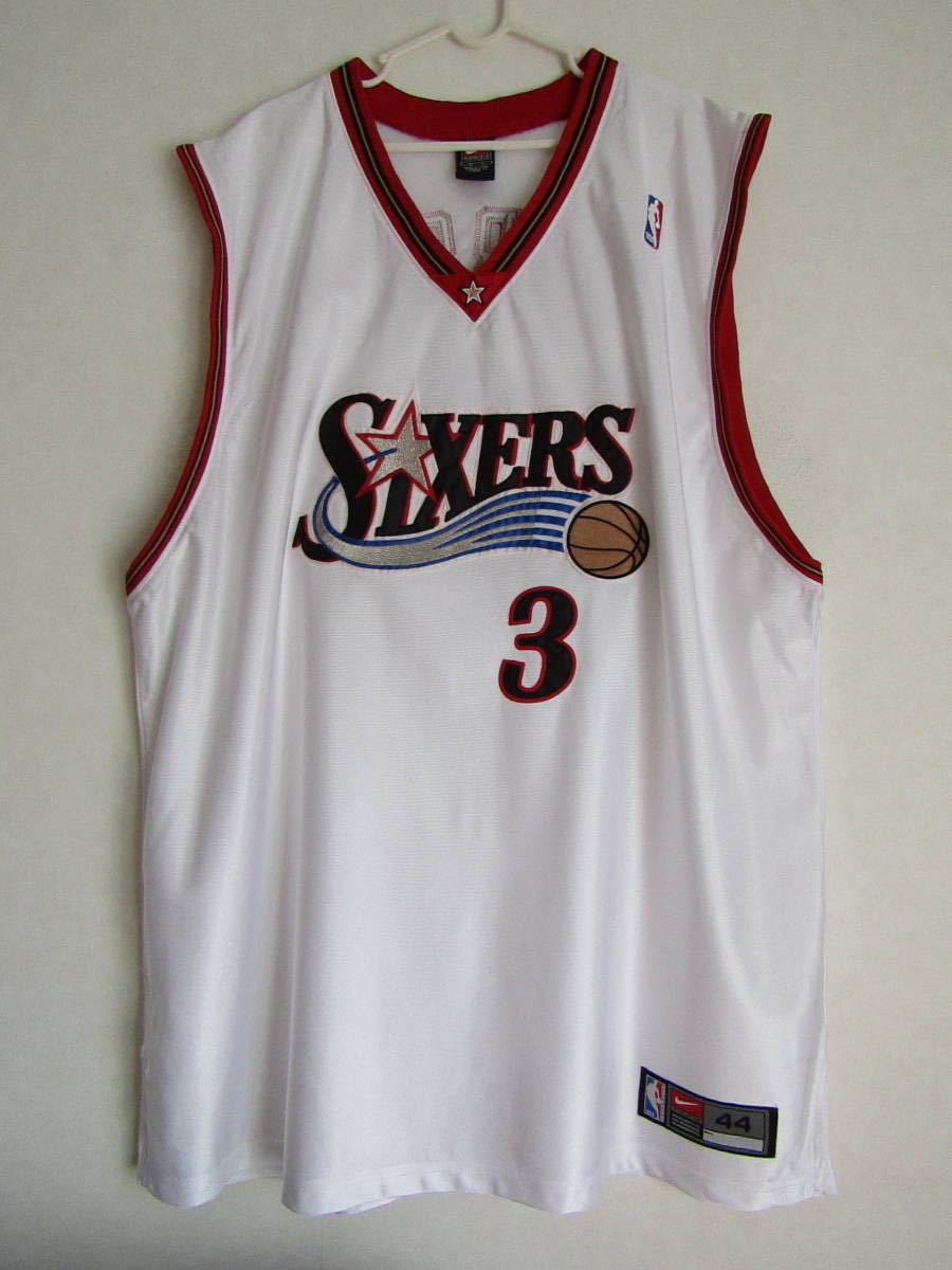 美品】 NBA 76ers IVERSON ＃3 アレン・アイバーソン SXERS 