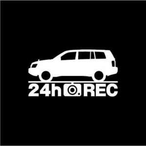 [do RaRe ko] Toyota Kluger [20 серия ]24 час видеозапись средний стикер 