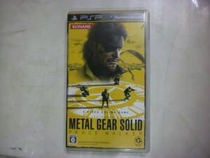 PSP プレステ ポータブルソフト[ METAL GEAR SOLID メタル ギア ソリッド PEACE WALKER ]コナミ バトルアクション ULJM08038 送料無料