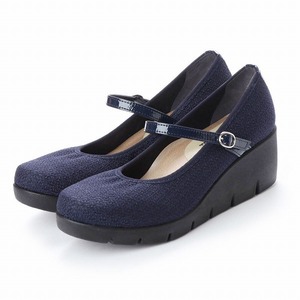 37lk free shipping First Contact one strap pumps lady's made in Japan pain . not Mother's Day Wedge pumps comfort shoes 