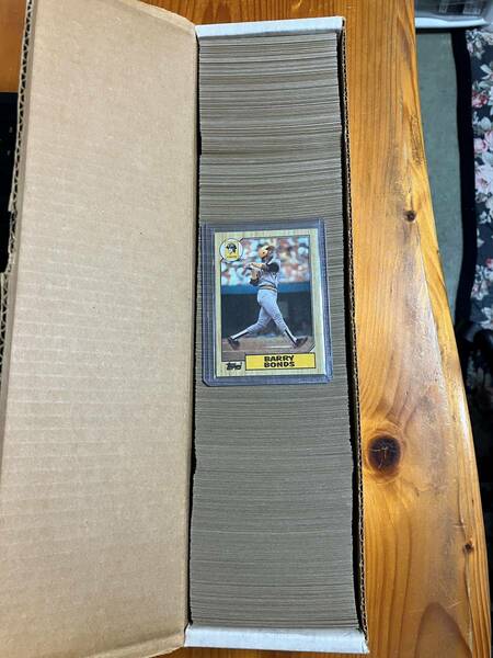 1987 Topps Baseball Complete Set #1-792 (合計792枚）Near Mint　Mostly untouched