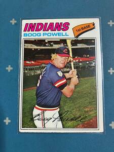 1977 Topps Baseball #206 Boog Powell