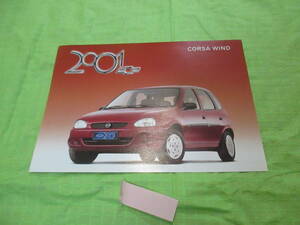 Каталог только ▼ 2068 ▼ Chevrolet ▼ Corsa Wind Foreign Language 2001 Corsa ▼