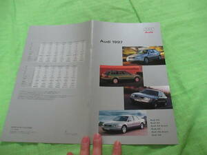  catalog only V2153 V Audi V line-up V1997 month version 11 page 