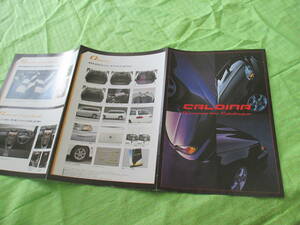  catalog only V2818 V Toyota V Caldina OP accessory V2001.8 month version 