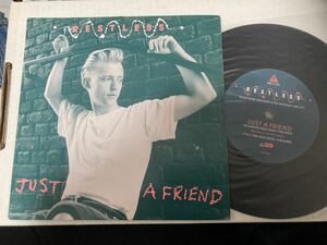 クラブヒットバンド！RESTLESS JUST A FRIEND UK'7 1986年オリジナル盤 ネオロカ サイコビリー